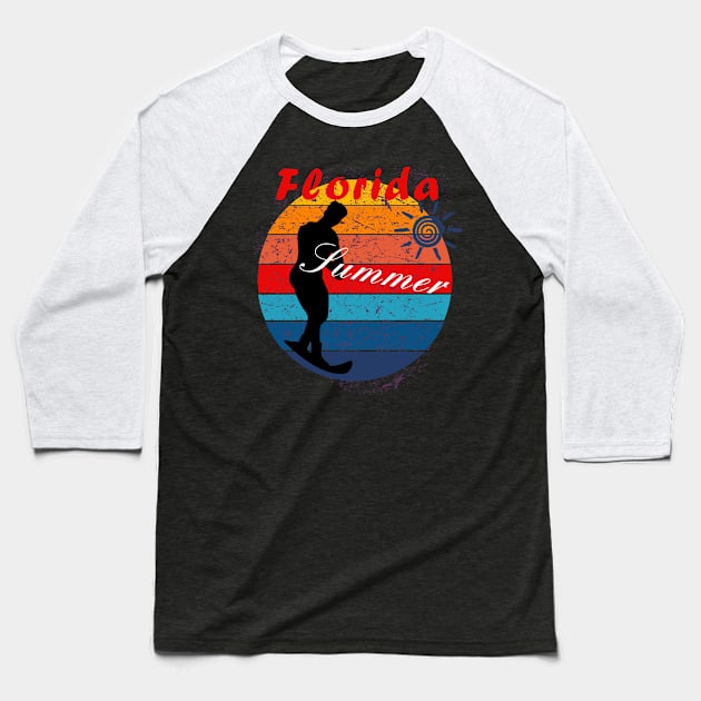 shining Baseball T-Shirt by siano